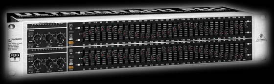 Behringer Ultragraph FBQ3102 31 band graphic EQ with FBQ Feedback Detection System
